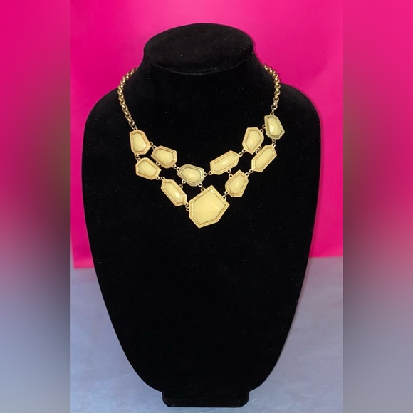 Jewelry | Vintage Geometric Shaped Cream Color Jewel Avant Garde ...